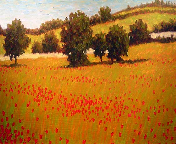 ITALIAN POPPY FIELDS