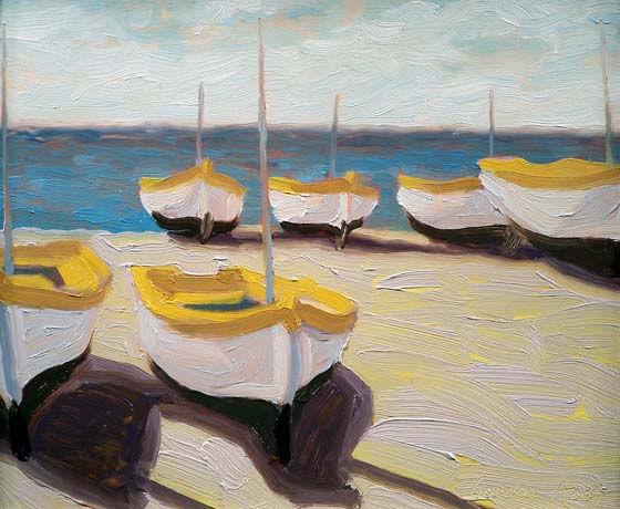 THE BOATS OF POSITANO